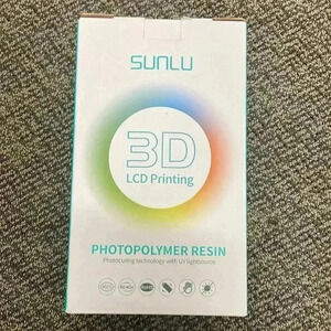 Sunlu 3D LCD printing Photopolymer Resin 1K Standard Solid Gray